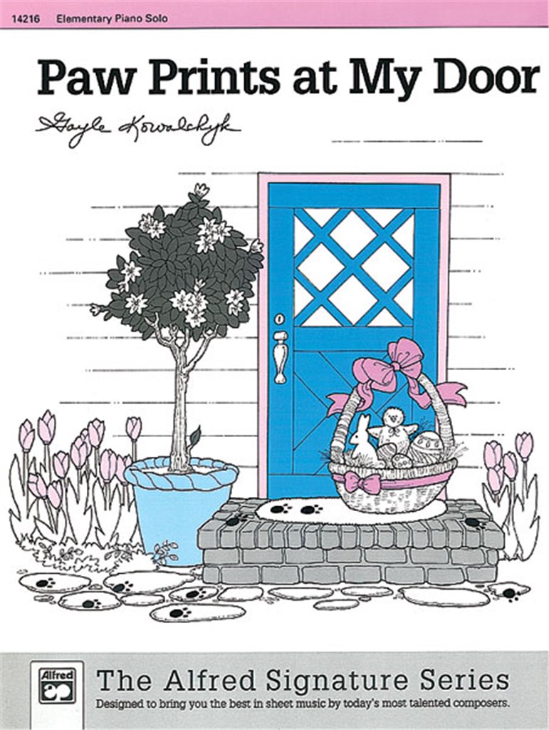 Paw Prints at My Door